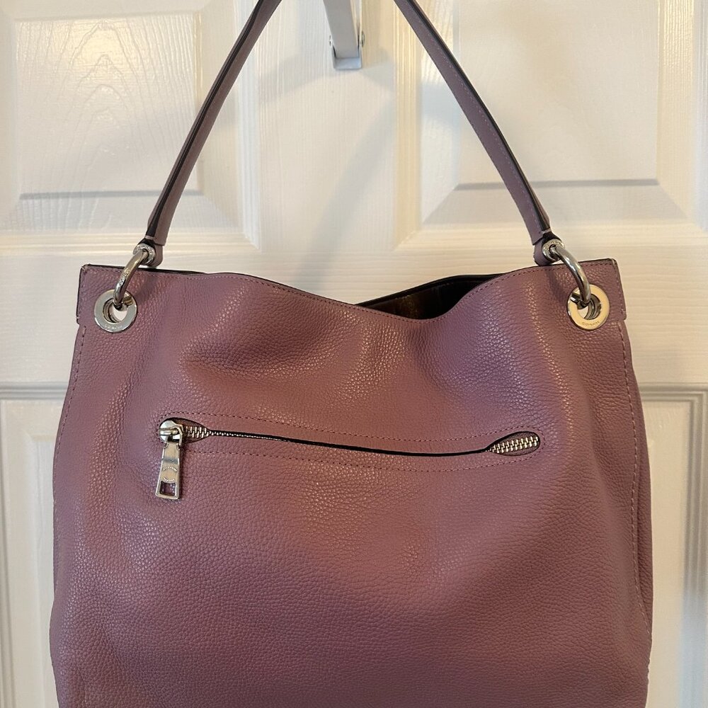 Coach Clarkson Hobo Lavender Pebbled Leather Bag - Picture 5 of 16
